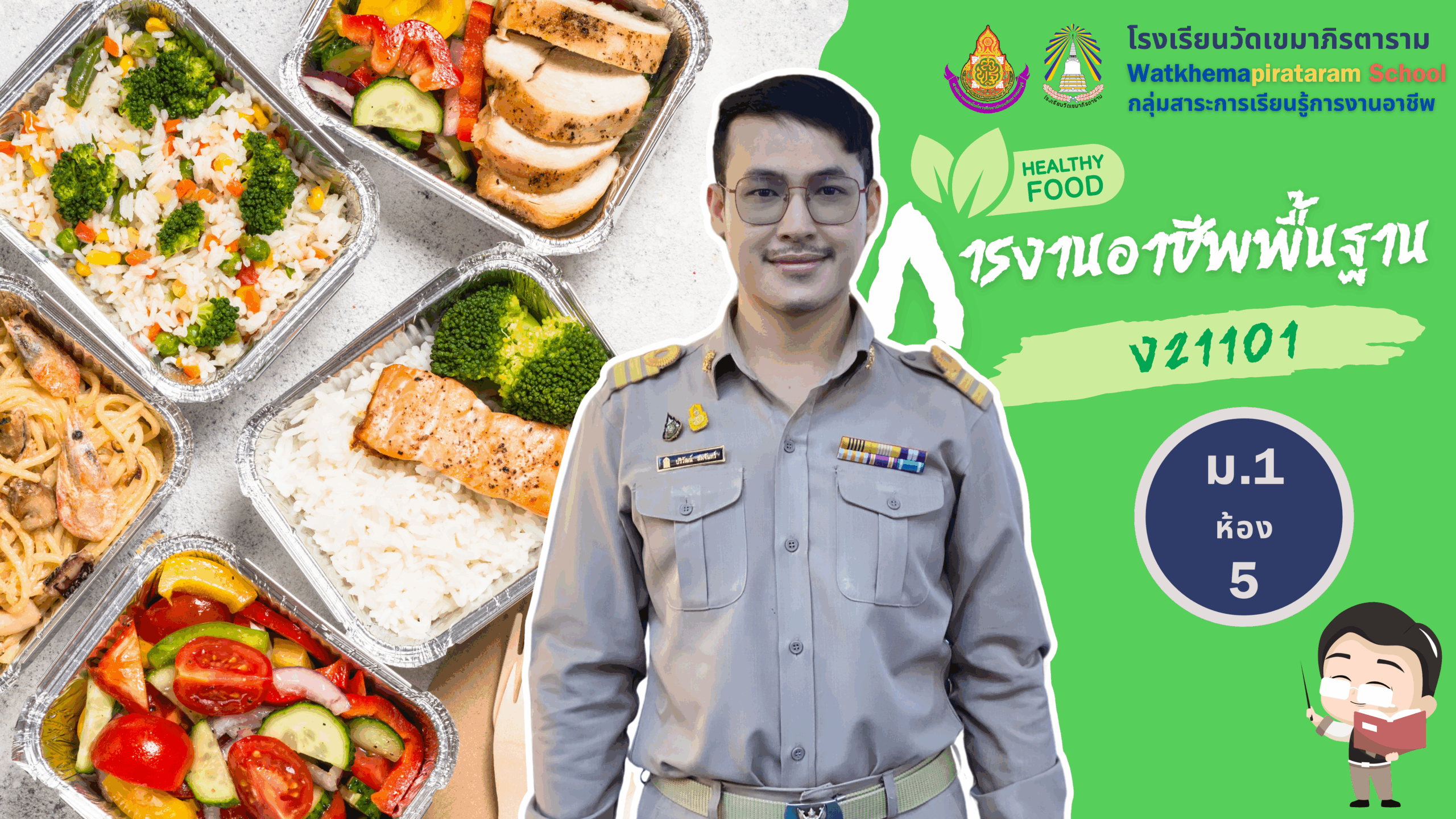 ง21101 การงานอาชีพพื้นฐาน 1 ม.1