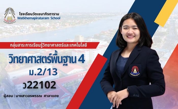 วิทยาศาสตร์พื้นฐาน 4 ม.2/13