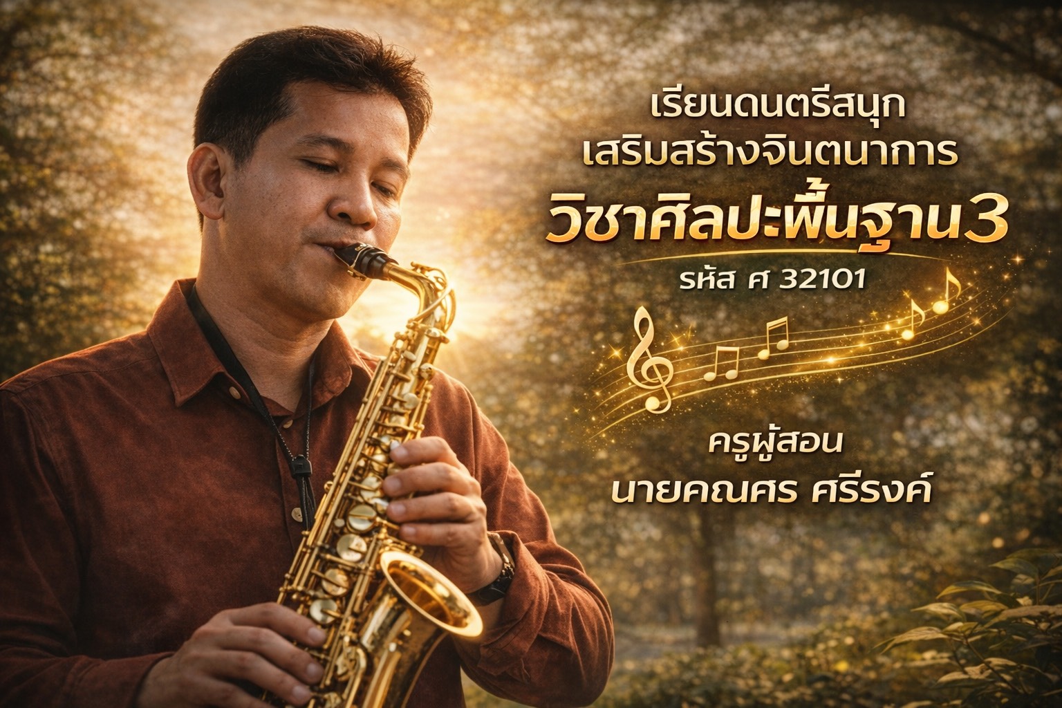 ศิลปะพื้นฐาน 3 ศ32101